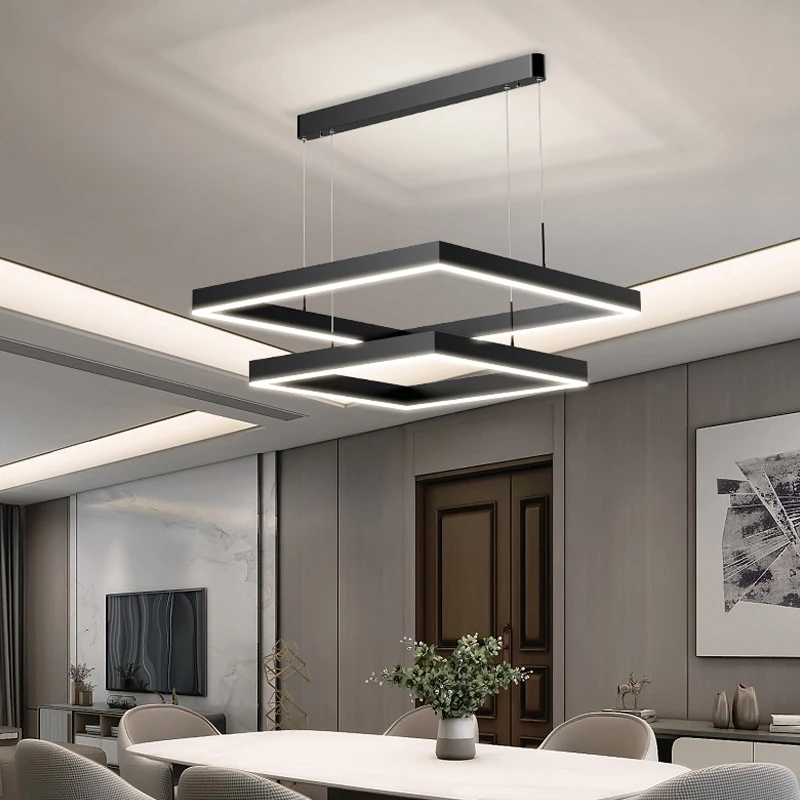 

Living room lamp simple modern atmosphere household lamp creative dining room lamp Nordic minimalist living room Chandelier