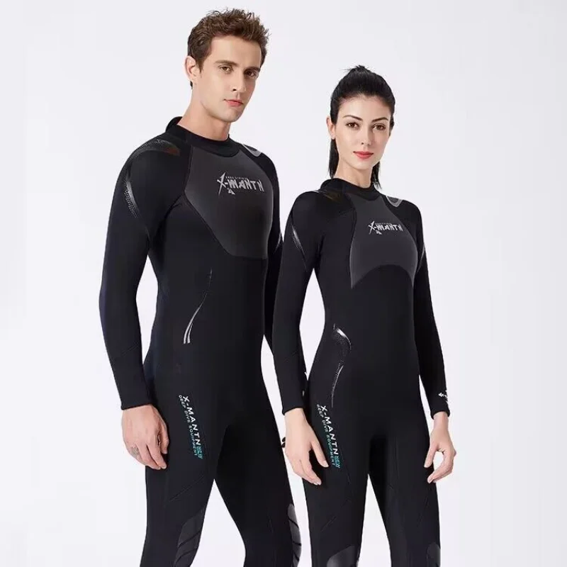 

Suits Back Zip Swimming Suit One Piece Long Sleeve for Water Sports for Men Women Full Wetsuits 3mm Neoprene Scuba Diving