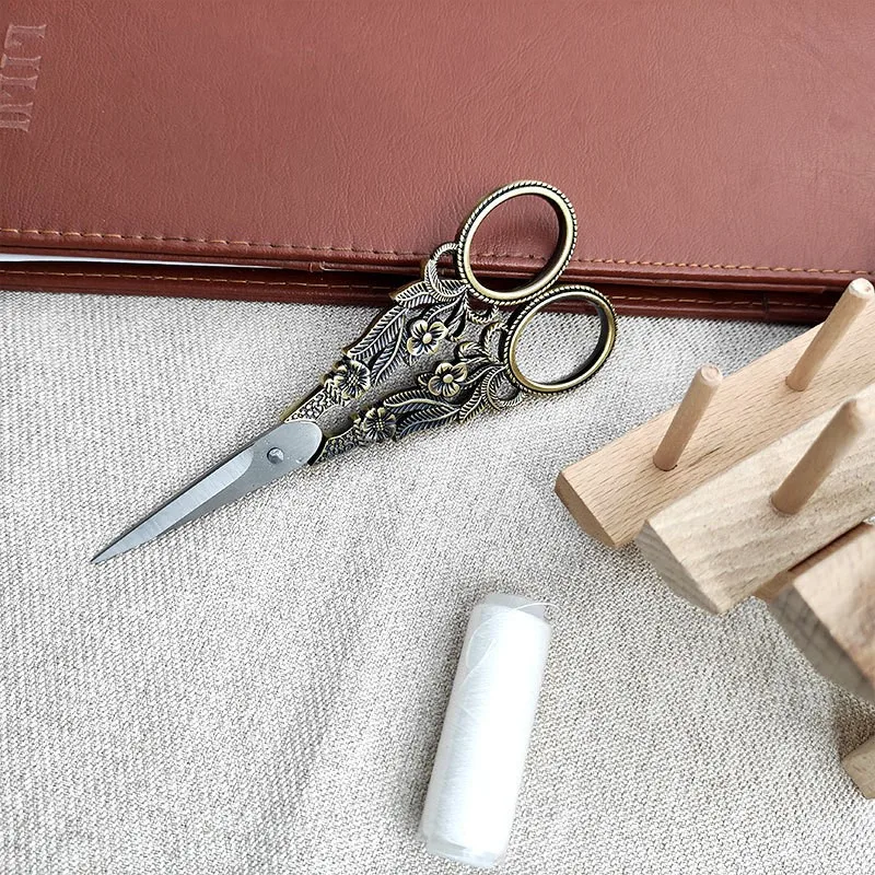 Винтажные ножницы швейные для рукоделия резки ткани инструменты портновские