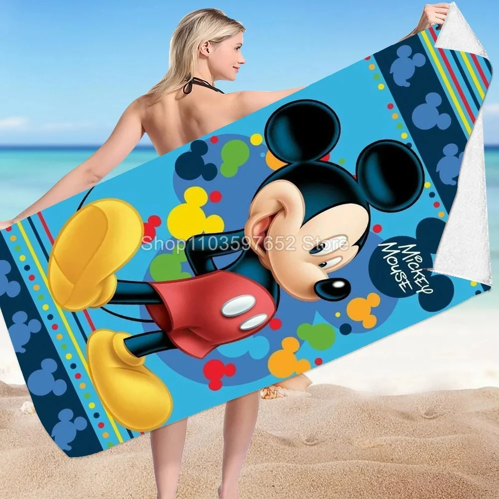 Декоративное банное полотенце Микки и Минни