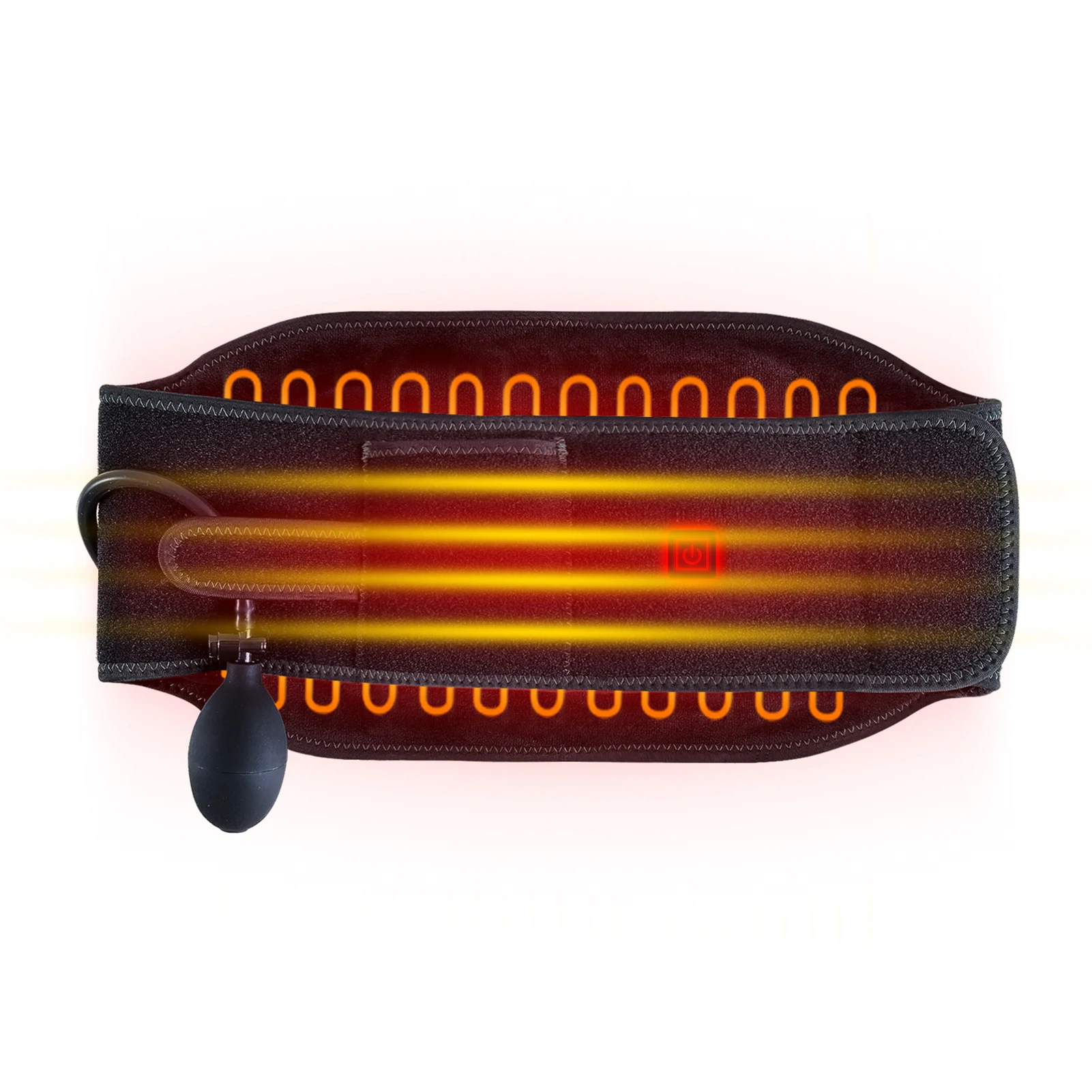 

Heating Belly Belt Safe Heat Belly Wrap Belt With 3 Heating Levels USB Charged Adjustable Waist Heating Pad Belt For Lumbar