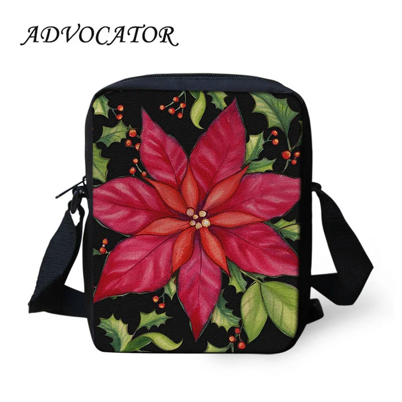 

Сумка-мессенджер женская через плечо с цветочным принтом