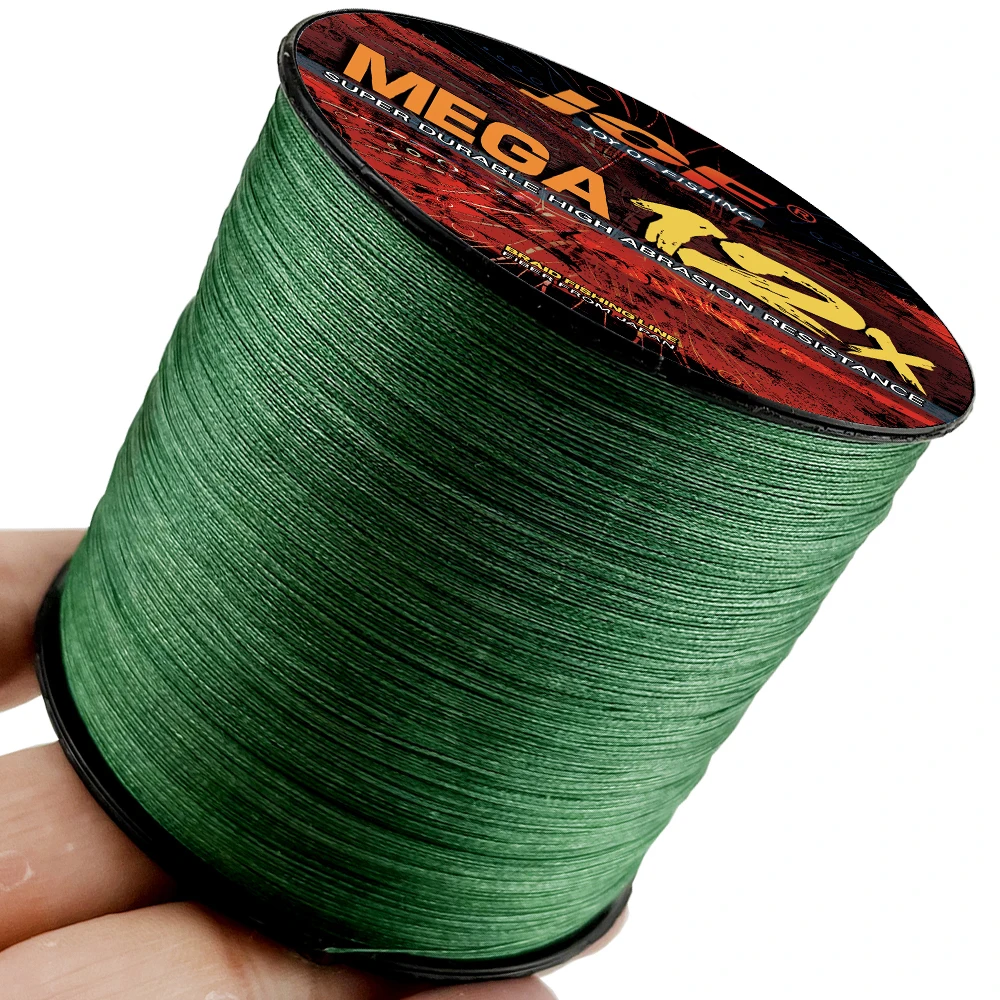

12 Strands PE Braid 300M/500M/1000M Braided Fishing Line Sea Multicolor Super Power Big Game Multifilament Saltwater/Freshwater