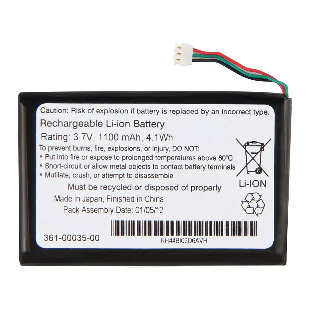

NEW2023 Original Replacement Battery For Garmin Edge 800 810 361-00035-00 361-00035-07 361-00035-03 Genuine Battery 1100mAh