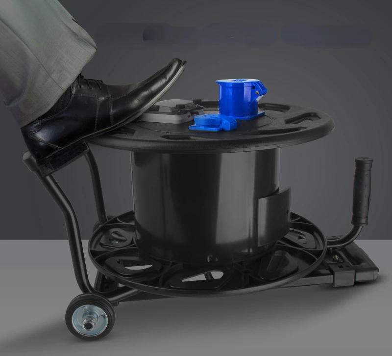 Мобильная кабельная катушка 380 В инженерная проволока пустая 32 А для перемотки