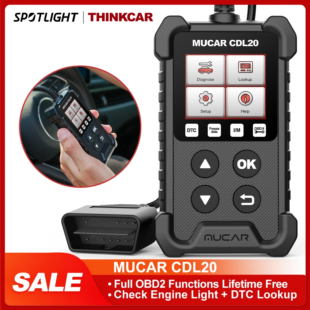 Диагностический сканер MUCAR CDL20 Automend Pro OBD2 инструмент для диагностики автомобиля