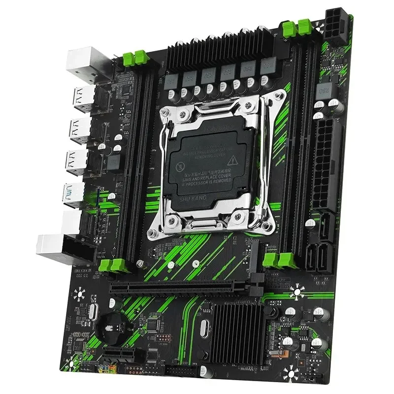 Материнская плата MACHINIST X99 PR9 с LGA 2011-3 Xeon E5 2670 V3 ЦП и DDR4 16 Гб (2*8 ГБ) |