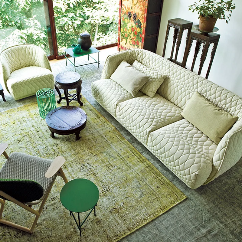 

Design Family Sofa Width Fabric Tuya(1 + 2 + 3 Seats) 2022comfortable Style Filling Appearance Is_sofabed Combination Material