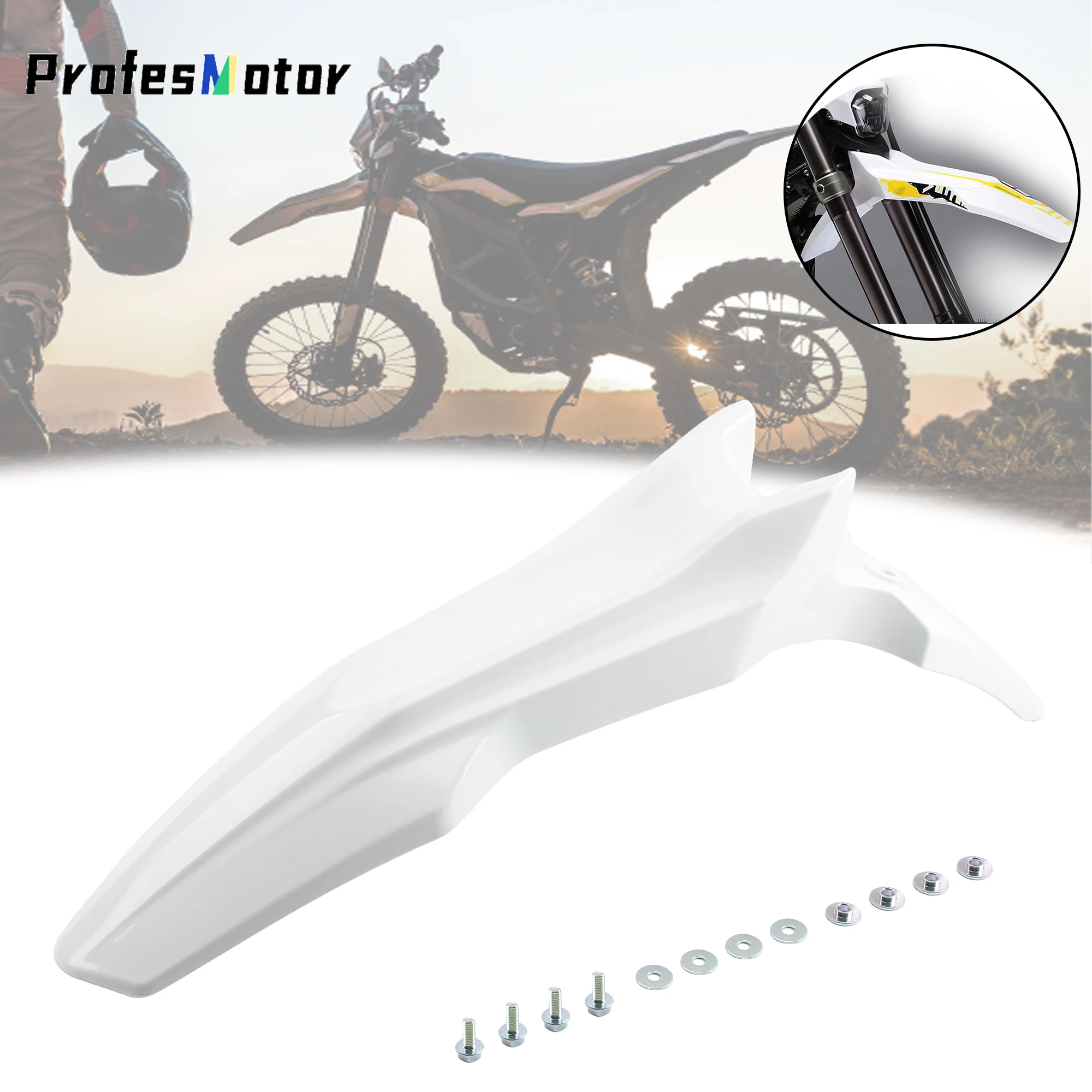 Переднее крыло мотоцикла грязевого велосипеда брызговик Прочный чехол для Sur-Ron