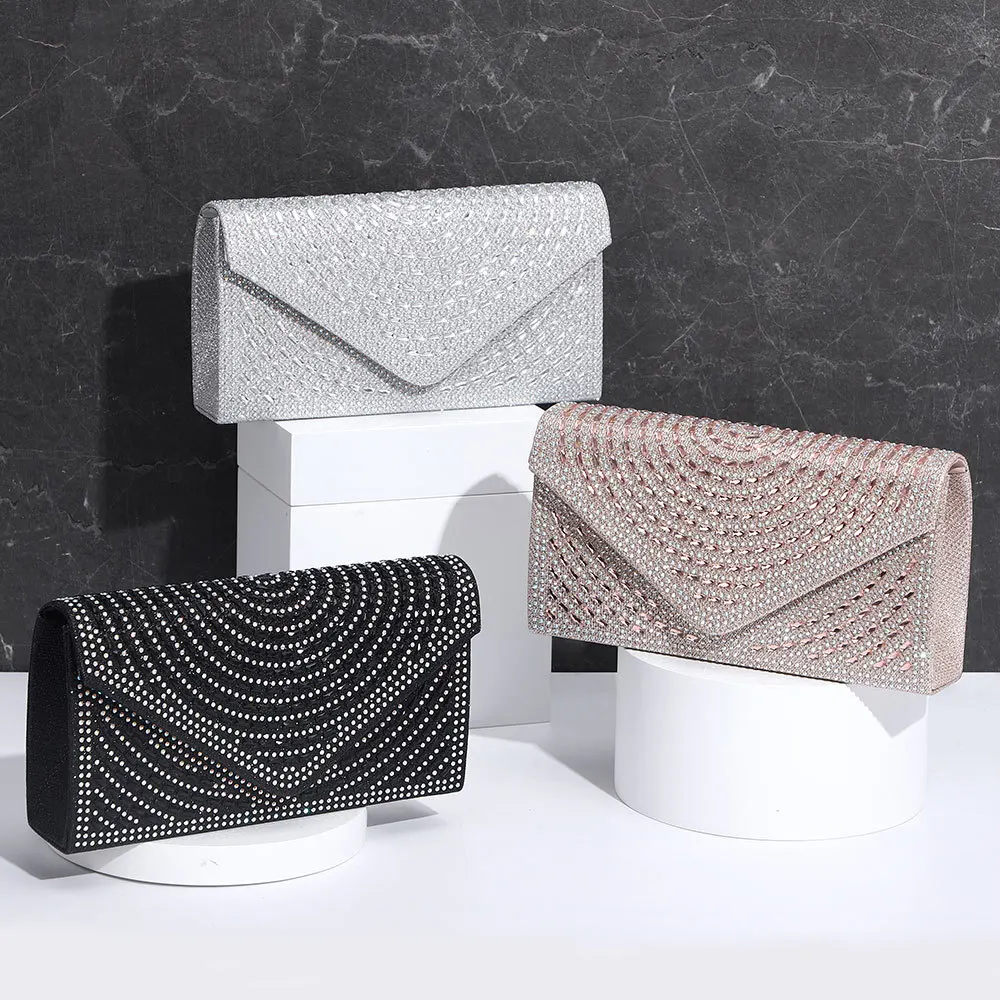 

Diamond-encrusted Evening Bags Women Bar Party Purse Clutch Bags Formal Dinner Luxury Handbags Girl Chain Shoulder Messenger Bag