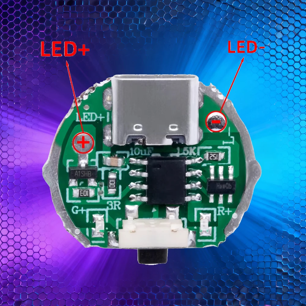 

EGBO 2-скоростной драйвер фонарика 10 Вт