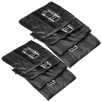 4pcs universal car spare tire covers case tires storage bags auto wheel tires storage bags vehicle tyre waterproof polyester bag