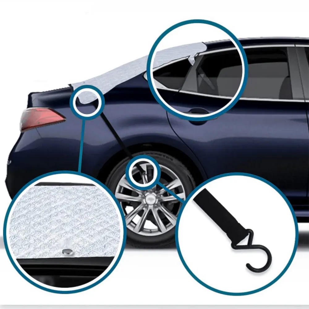1 шт. лобовое стекло для автофургона снежный чехол прочный солнцезащитный