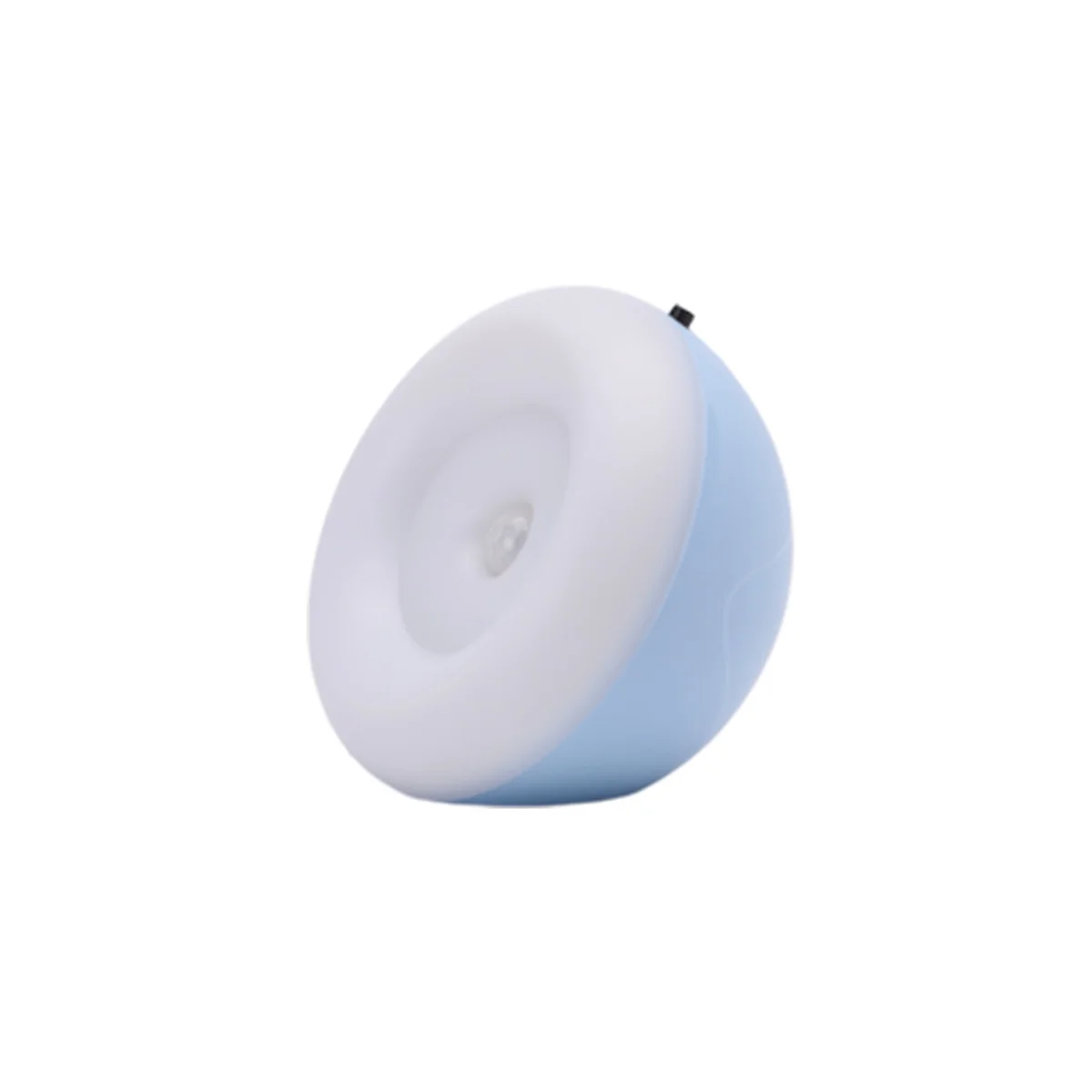 

Датчик движения вращение на 360 ° фонарь для спальни зарядка по USB энергосберегающая Индукционная лампа для корпуса Синяя
