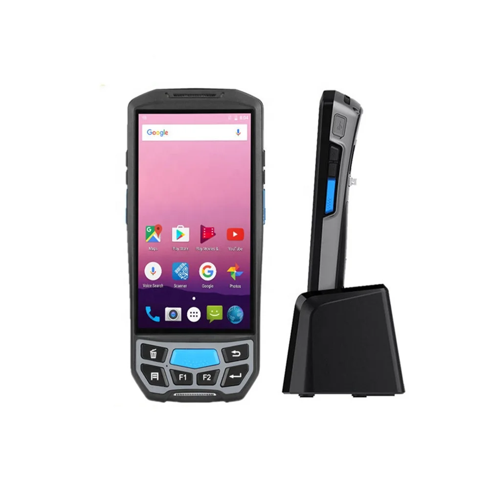 Фото Blovedream U9000 Animal Ear Tag Rfid-считыватель Android 8.1 с портативным терминалом клавиатуры с RFID-считывателем, сканером штрих-кода №3