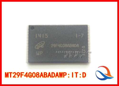 

10 шт. MT29F4G08ABADAWP:IT:D Новый