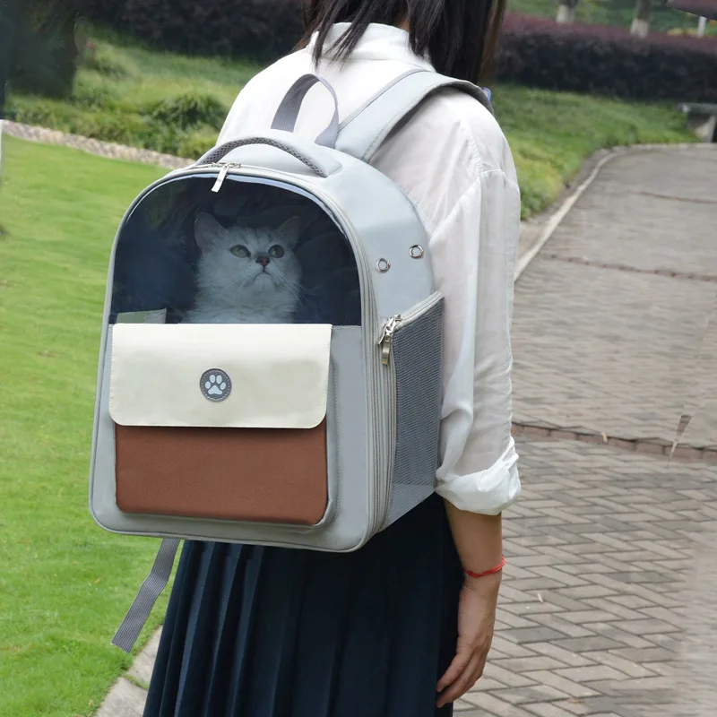 

Портативная Сумка-переноска для домашних животных, уличный дышащий рюкзак для кошек, космическая сумка для маленьких собак, дорожная сумка, ткань Оксфорд