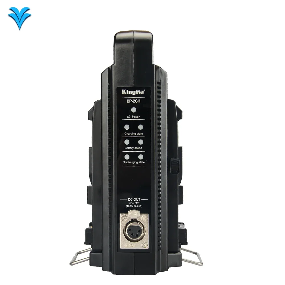 Двойное зарядное устройство Kingma BP-2CH для аккумуляторов BP-190W 150W BP-95WS V-lock зарядного