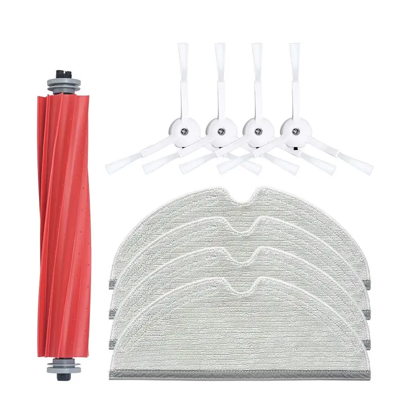 

Запчасти для робота-пылесоса Xiaomi Roborock Q7 Max / Q7 Max +, оригинальные аксессуары, основная и боковая щетки, тряпка для швабры