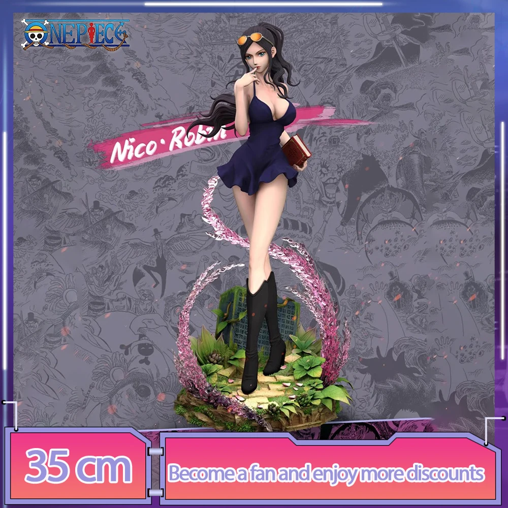 

36cm One Piece Figure Nico Robin Sexy Hentai Anime Figure Removable Clothes Figures Statue Model Doll Room Decoration Toys
