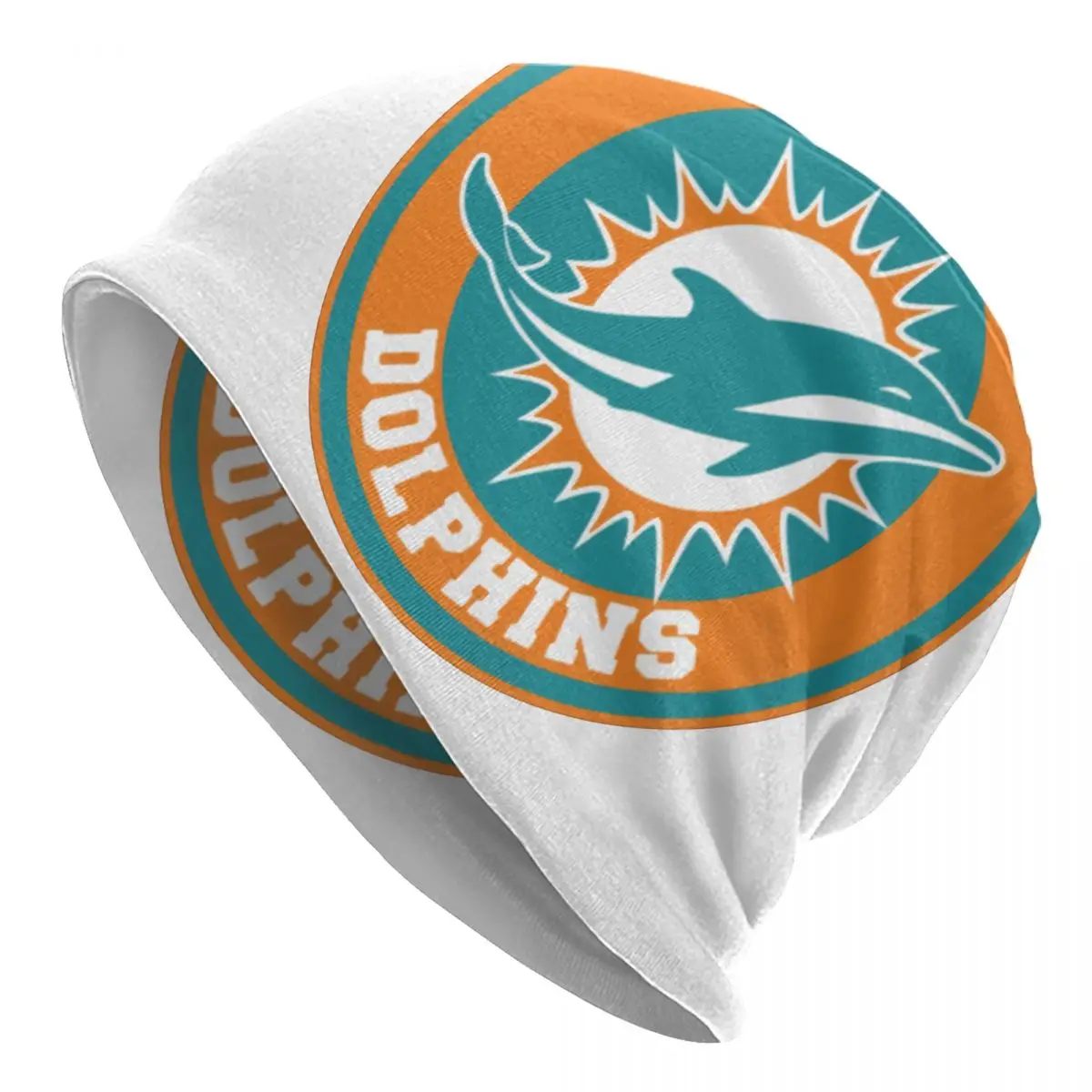 

Miami Dolphins Throwback Historic Men's Caps For Balaclava Winter Man Women's Hats 2023 Warm Hat No brim Soft Elastic All-match