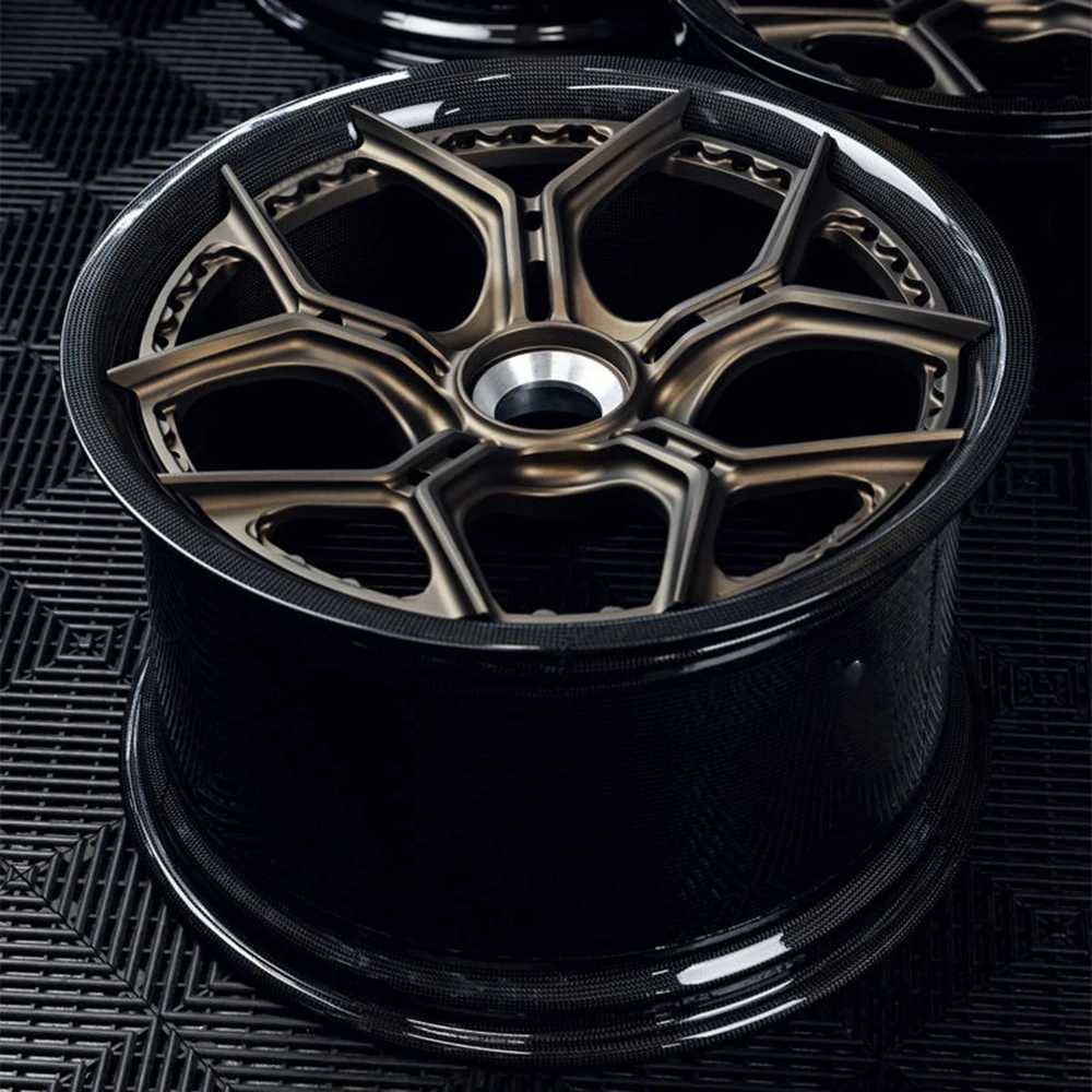 . Piasta koła z włókna węglowego 18 19 20 21 cali kute felgi Havas Factory wykonana na zamówienie pasuje do Porsche