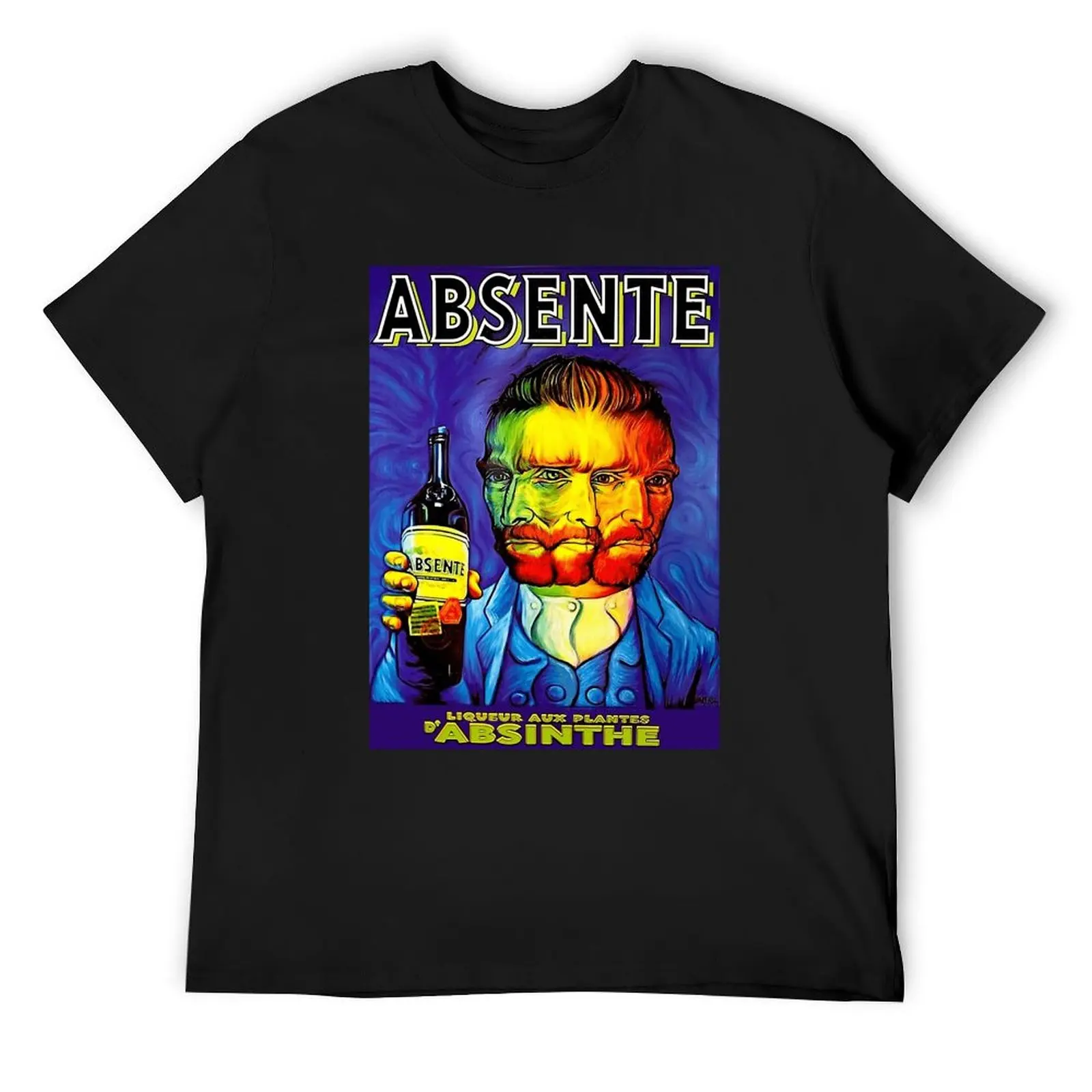 Absente (Absinthe) Van Gogh Parody T-Shirt