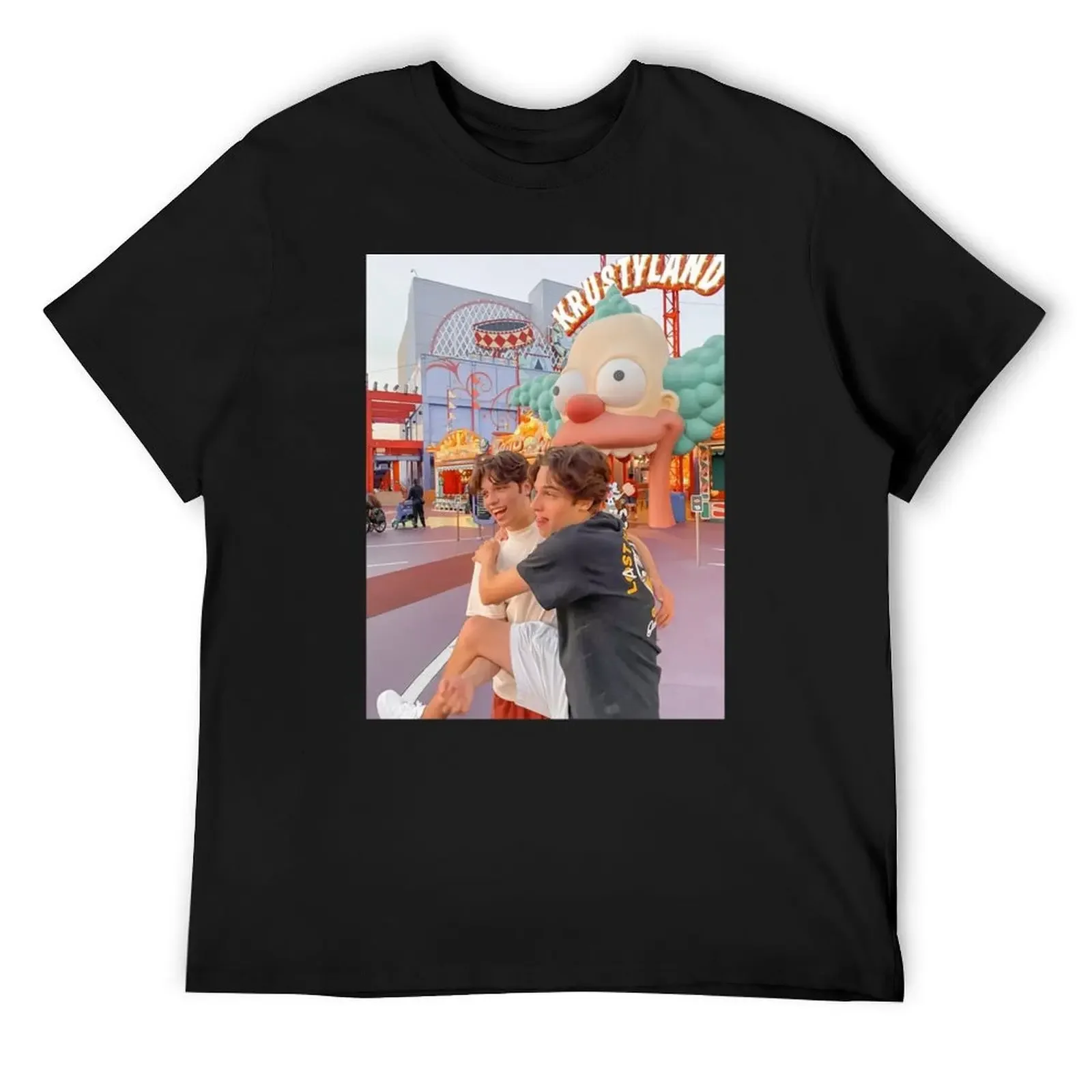 Семейная футболка Sturniolo Triplets мешковатые рубашки мужская винтажная одежда