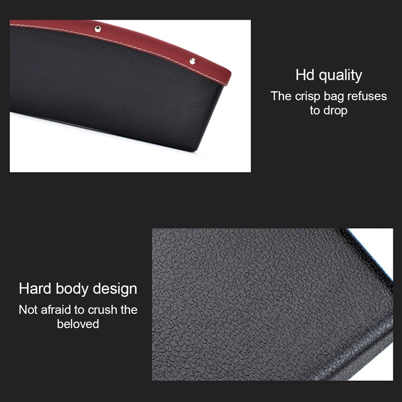 1 шт. автомобильный Органайзер из искусственной кожи на сиденье |