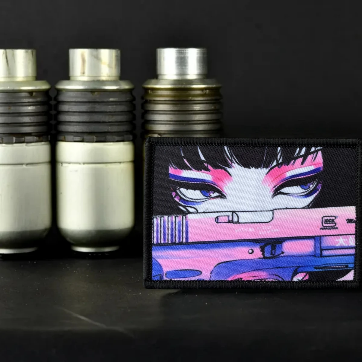 Декоративная наклейка с принтом