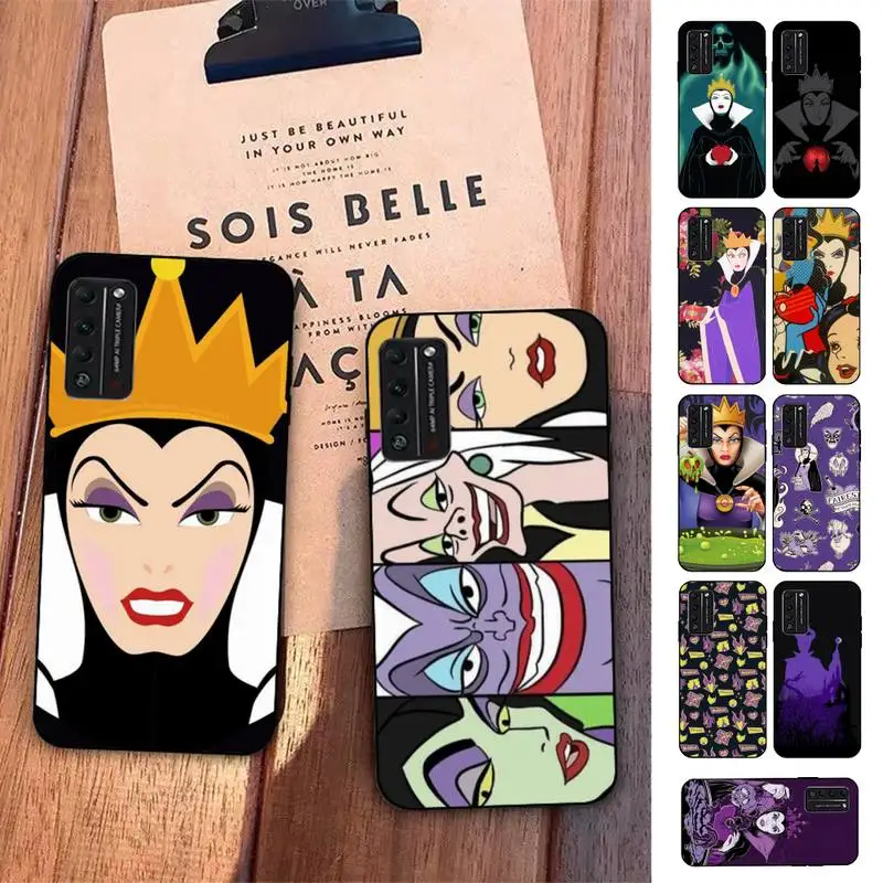 

Disney villain queen Phone Case for Huawei Honor 10 i 8X C 5A 20 9 10 30 lite pro Voew 10 20 V30