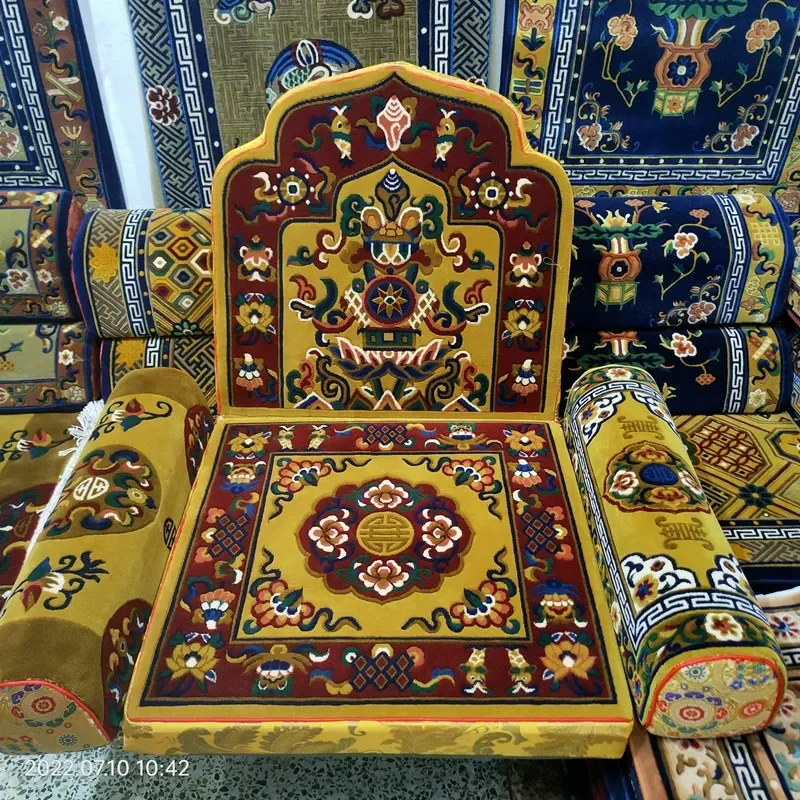 Подушка из шерсти Восемь символов благоприятных подголовник сиденья мастера