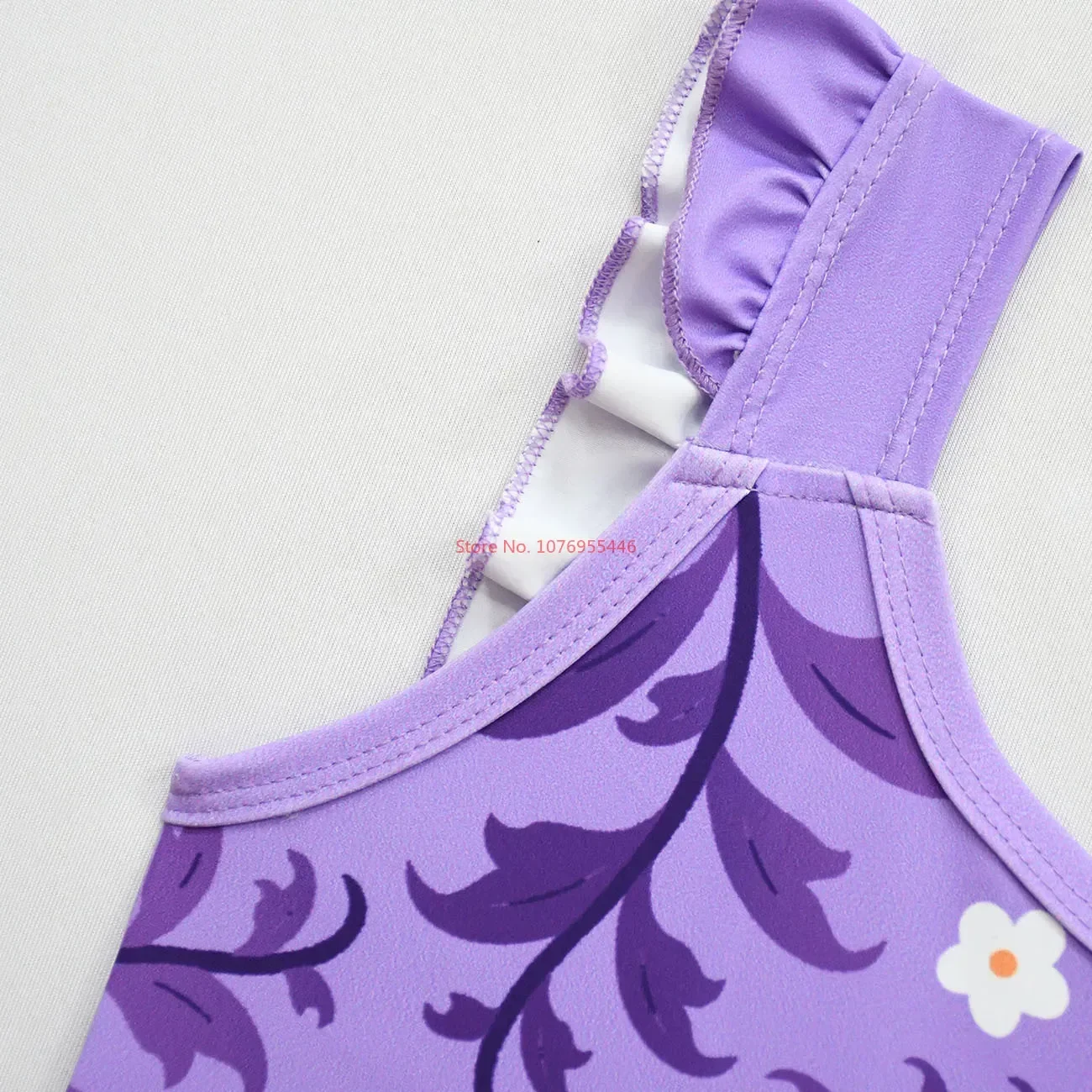 Новинка 2024 детский слитный купальник Bluey семейный для девочек в стиле бинго с