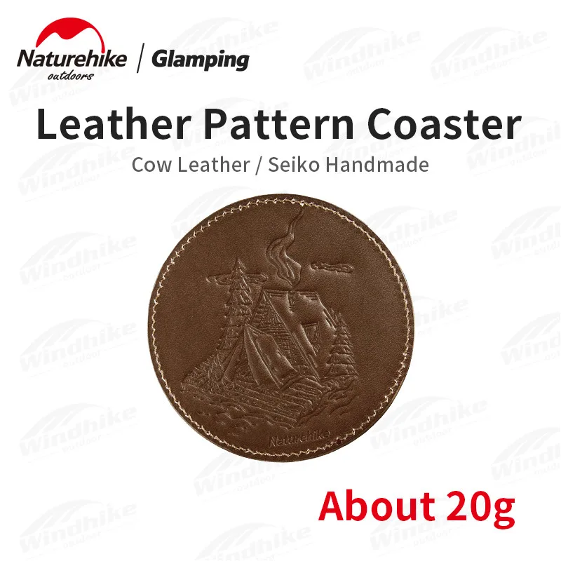 

Naturehike Coaster теплоизоляционная кожаная Нескользящая портативная противоскользящая подушка для чашки ручной работы 20 г пробковые горки