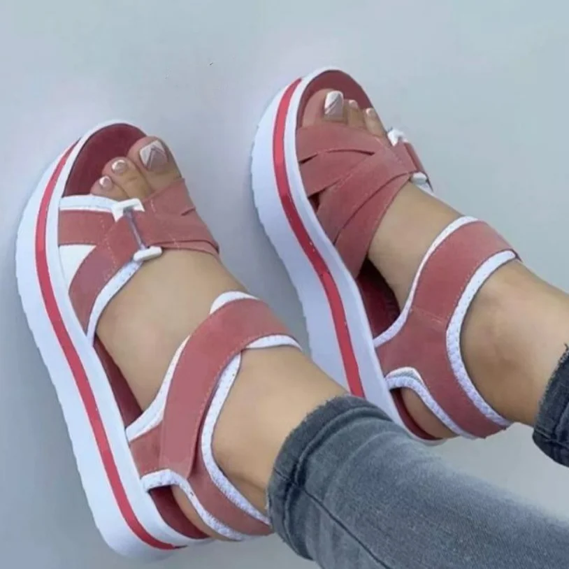 Women Sandals 2023 New Platform Sandals For Summer Wedges Casual Shoes Women Sandalias Mujer Luxury Summer Flip Flops Outdoor