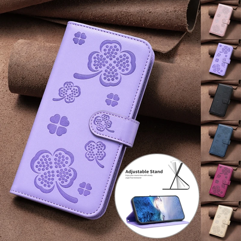 Чехол-бумажник с откидной крышкой для Honor X7a Классические Кожаные чехлы телефонов