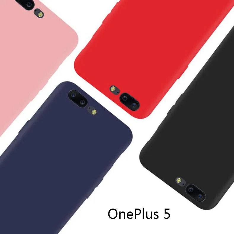 

One Plus 5 Ultra Slim Matte Solid Color Protective Case for Oneplus 5 OnePlus5 One Plus 5 A5000 Cover Shell