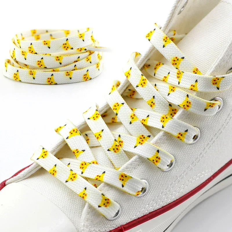 1 пара шнурки для обуви в виде покемона 120/150 см