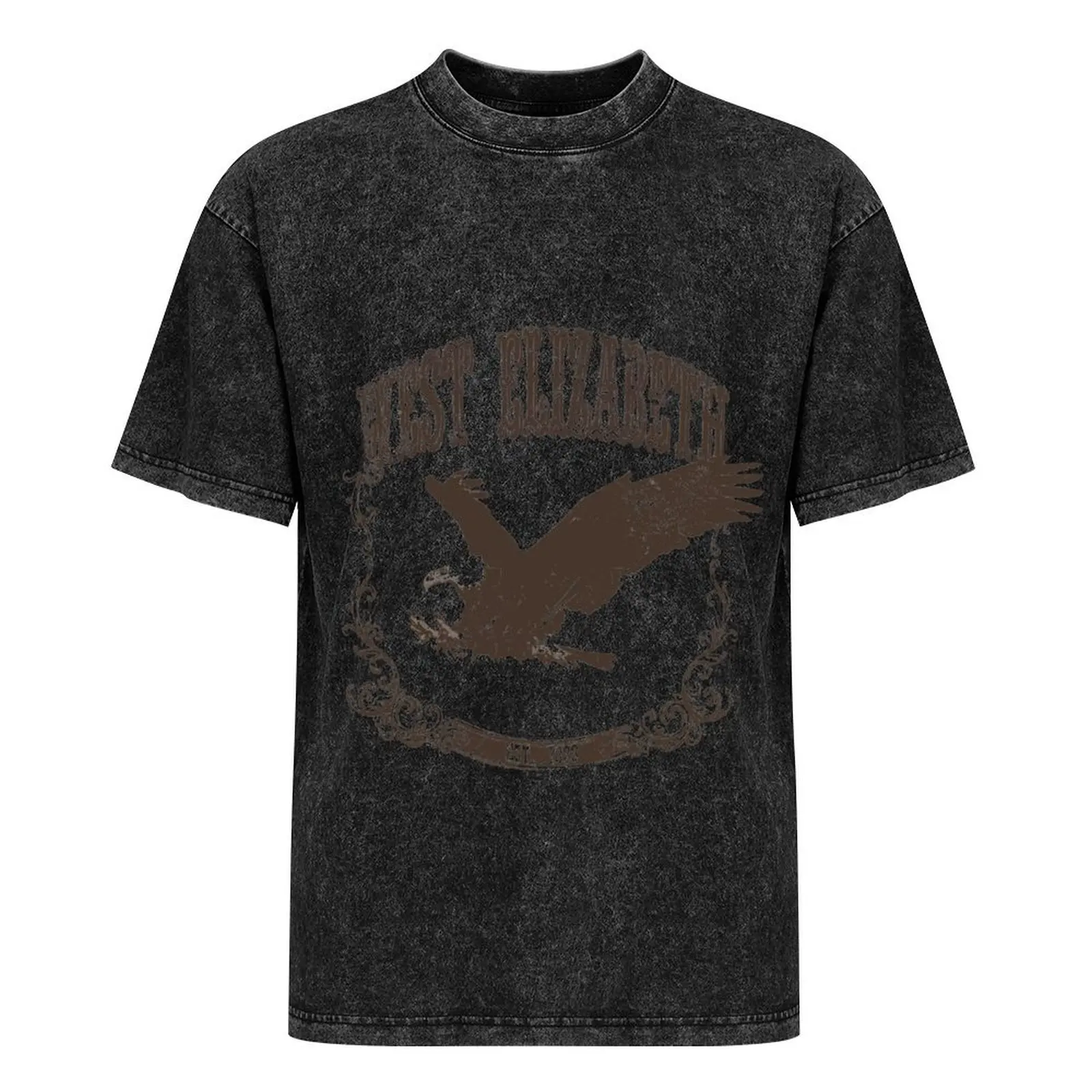 Новая Коричневая футболка Hanover с принтом орла Винтажная графическим рисунком