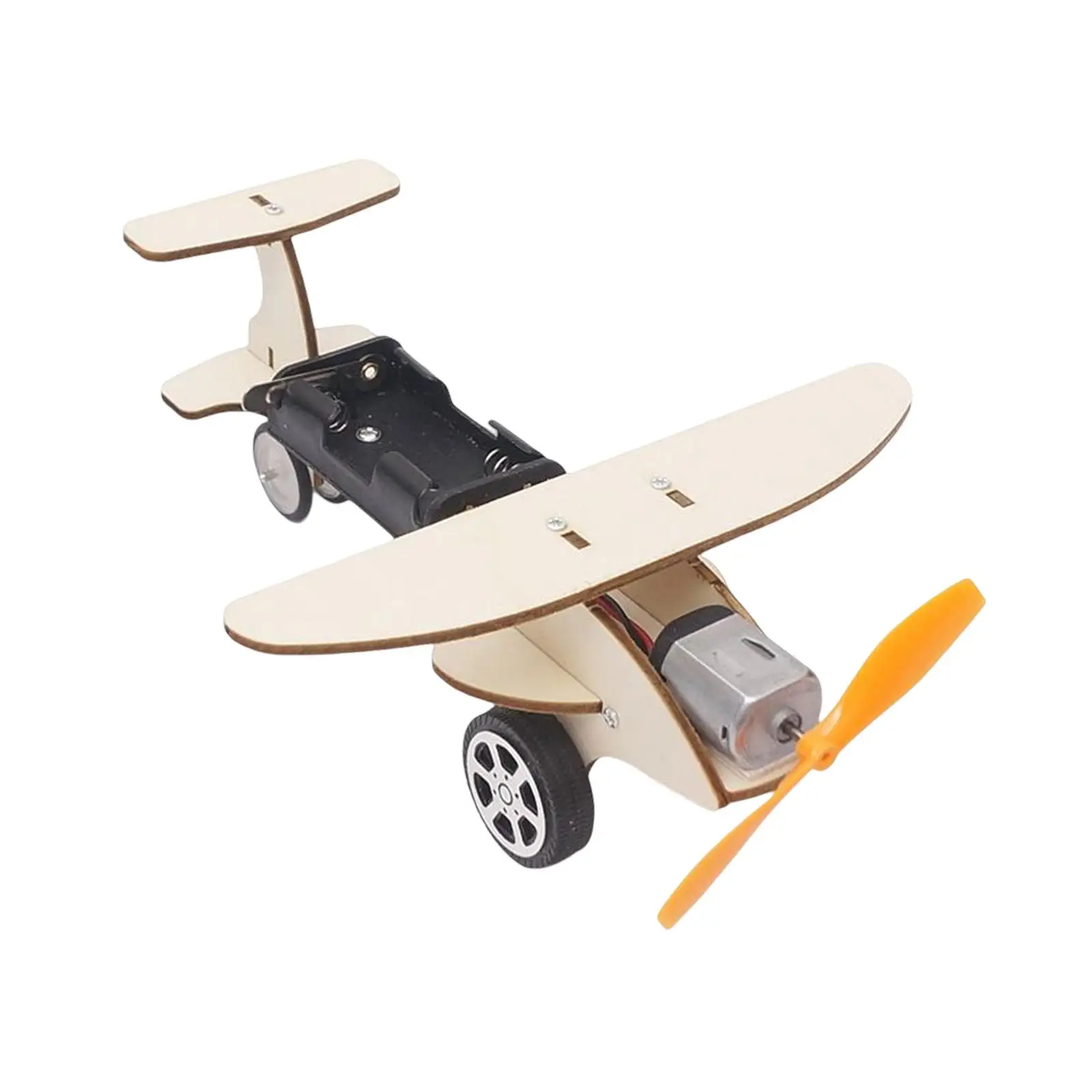 

Students Wood Airplane Model Kit Science Educational DIY Premium Material
