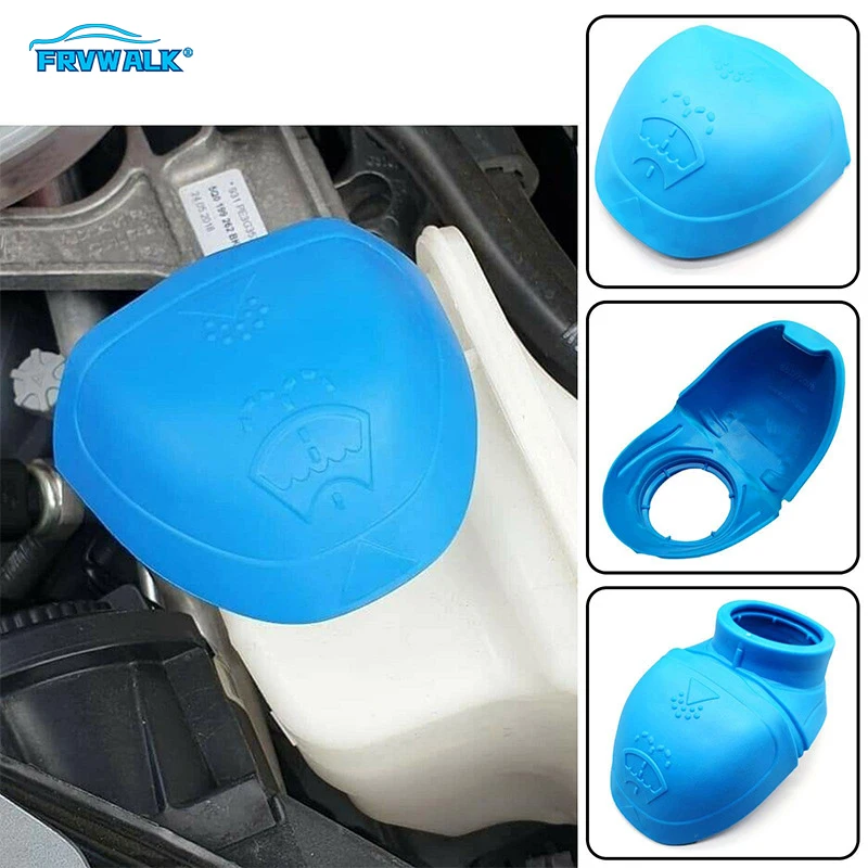 

Windshield Wiper Washer Fluid Reservoir Tank Bottle Cover Cap Lid Plastic Blue For Skoda For Audi For VW 6V0955485 000096706