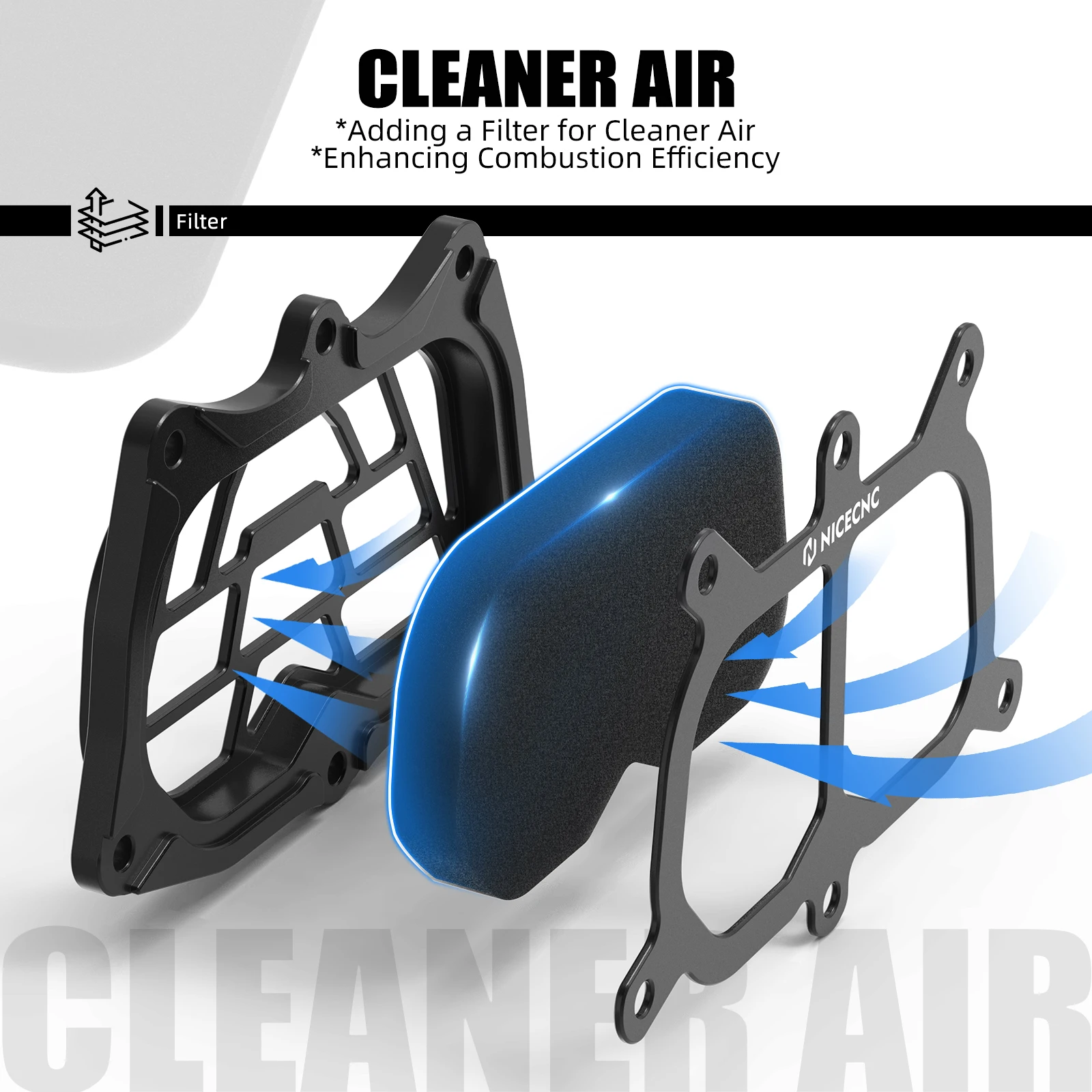 Для KTM Duke 125 200 250 390 2017-2023 крышка коробки воздушного фильтра Adventure 2021-2024 Husqvarna Svartpilen