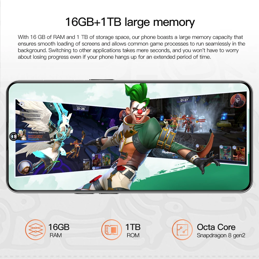 2024 оригинальный смартфон C20 Art Editi 5G 7 3 дюйма полноэкранный 8800 мАч камера Snapdragon 8 gen2