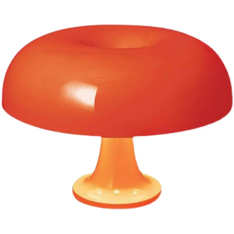 

Danish Design LED Mushroom Table Lamp for Hotel Bedroom Bedside Reading Decorative Desk Lamp with 4 E27 LED Bulbs Modern Light