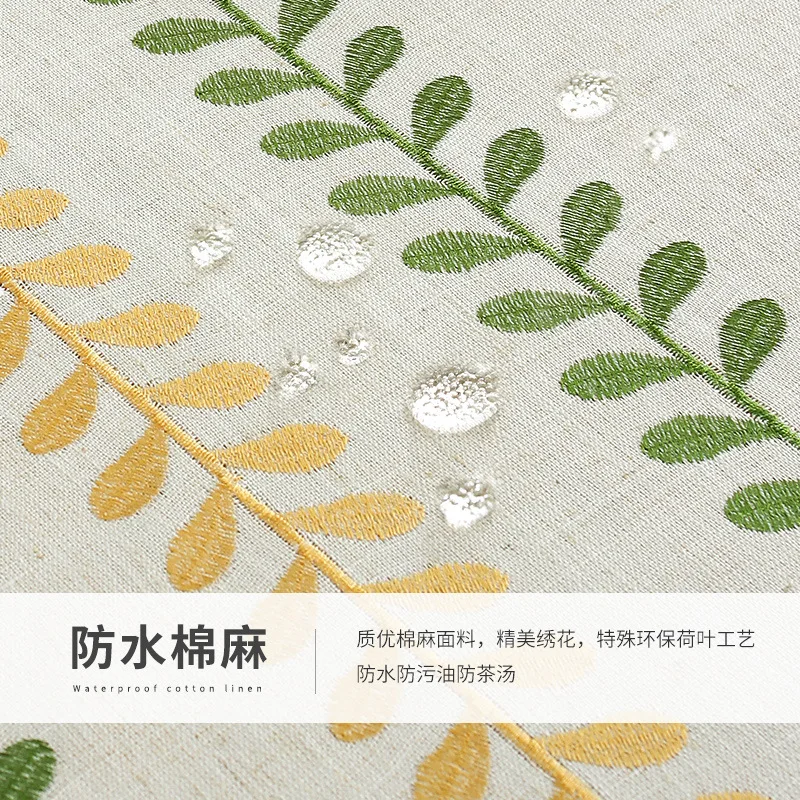 

Обтягивающие коврики для домашнего стола, пылезащитная ткань для чайного столика, хлопковая и льняная одежда _ joa60