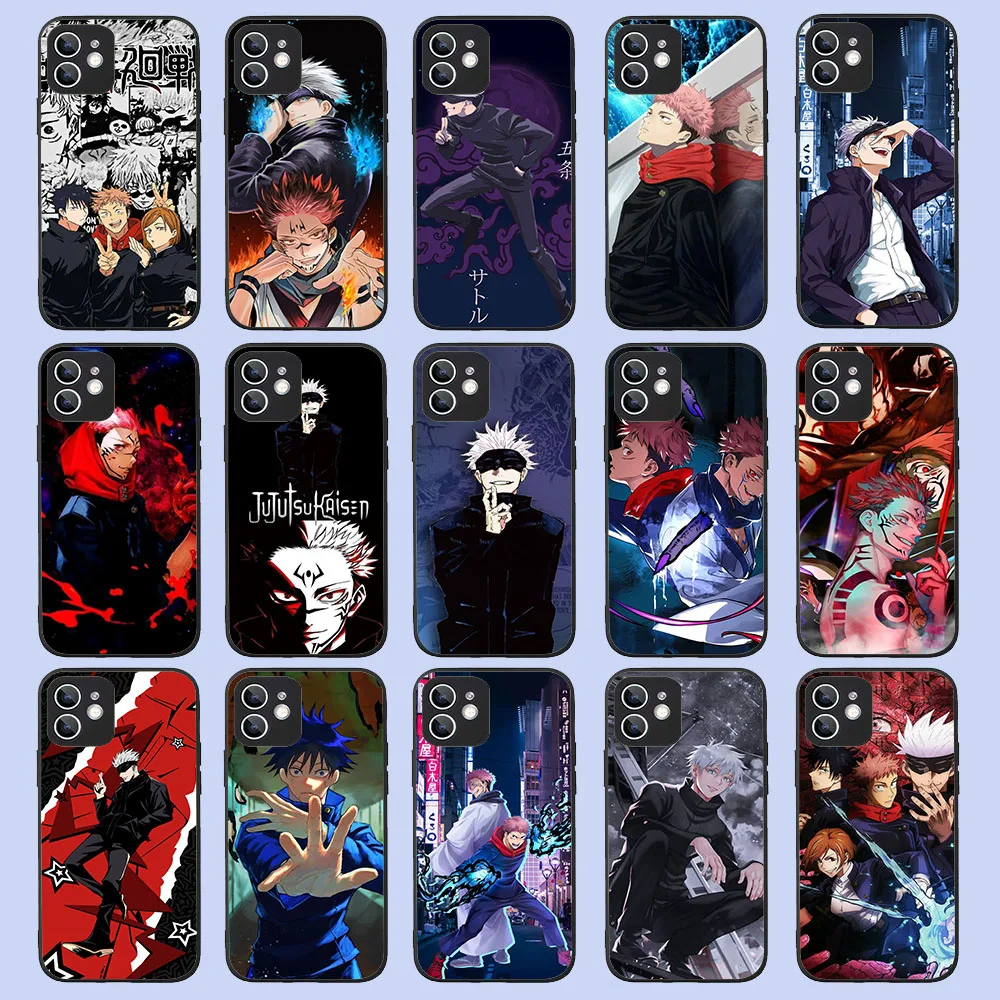 

SJ-2 Anime Jujutsu Kaisen Silicone Case For Samsung S7 Edge S8 S9 S10E S20 J2 J4 Core J5 J6 J7 J8 Prime Plus Pro