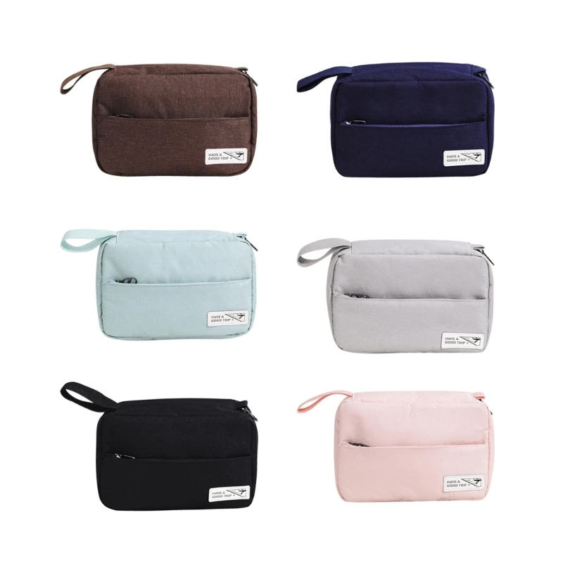 

H7EA Space Saving Travel Cosmetic Bag Ladies Waterproof Cosmetic Bag Wash Storage Bag