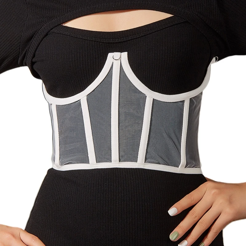 Sexy Corset Underbust Women Gothic Top Curve Shaper Modeling Bustiers |
