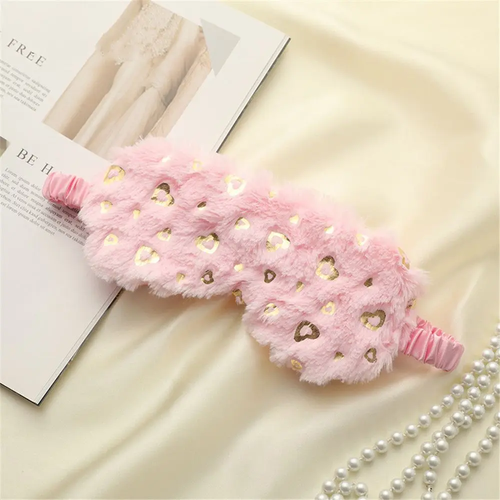 

Симпатичная Мягкая повязка на глаза для сна, плюшевая маска для сна