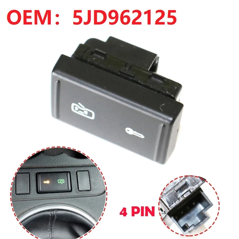 Центральный переключатель блокировки для Skoda Fabia 2007-2015 ROOMSTER 2006-2015 5JD 962 125 5JD962125